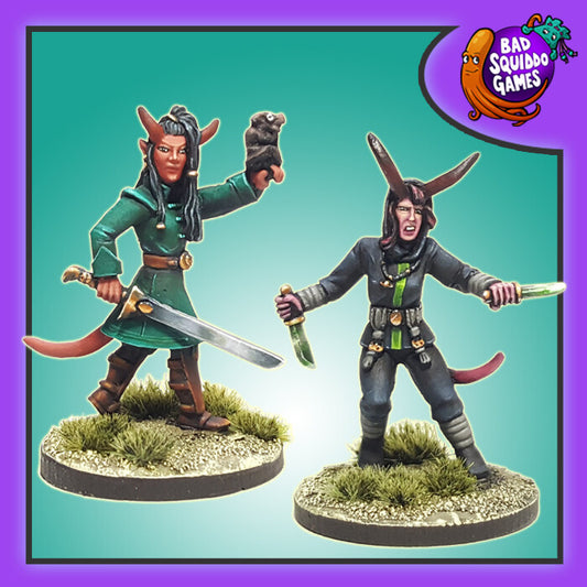 Tiefling Thief & Fighter (2)