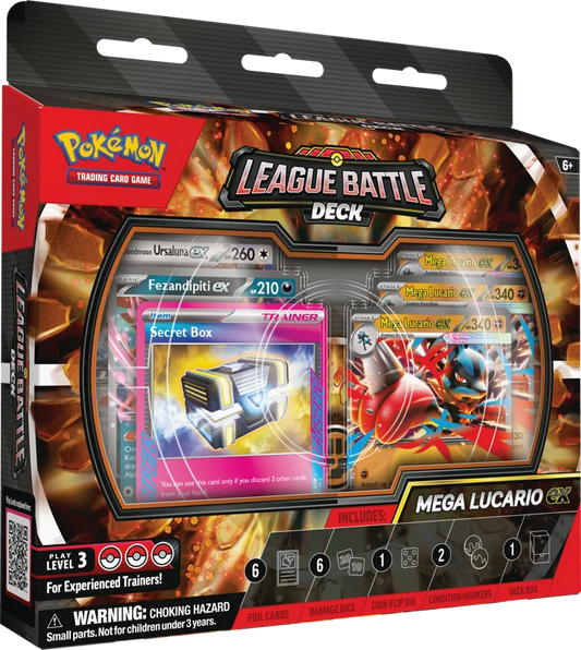Pokemon TCG: Mega Lucario Ex League Battle Deck
