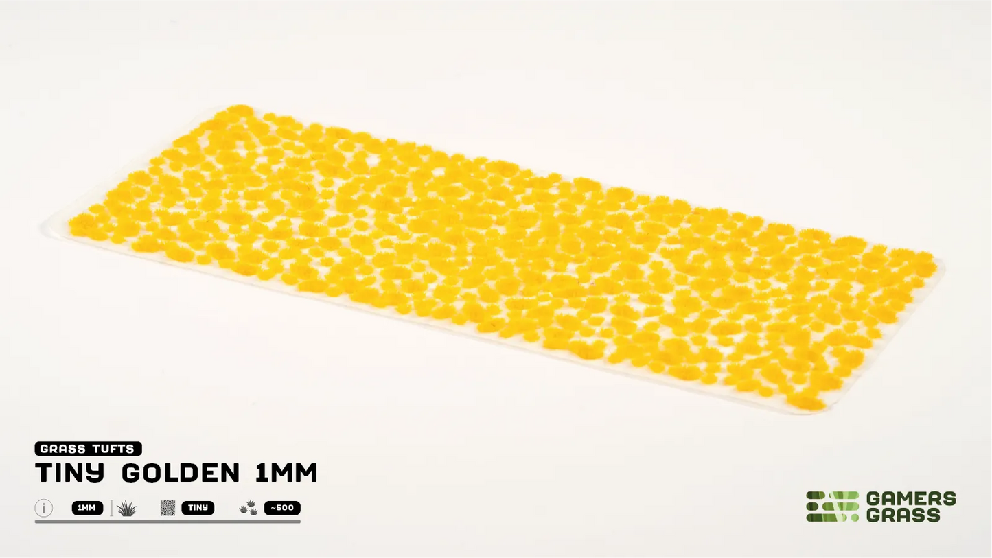 Grass Tufts: Tiny Golden 1mm