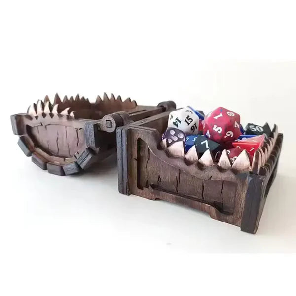 Mimic's Trove Wooden Dice Box