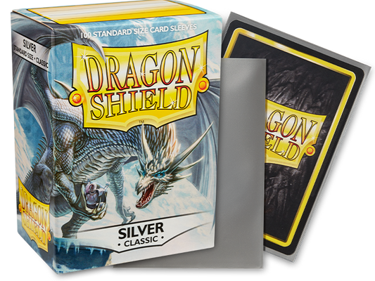 Dragon Shield: Standard Size Classic - Silver