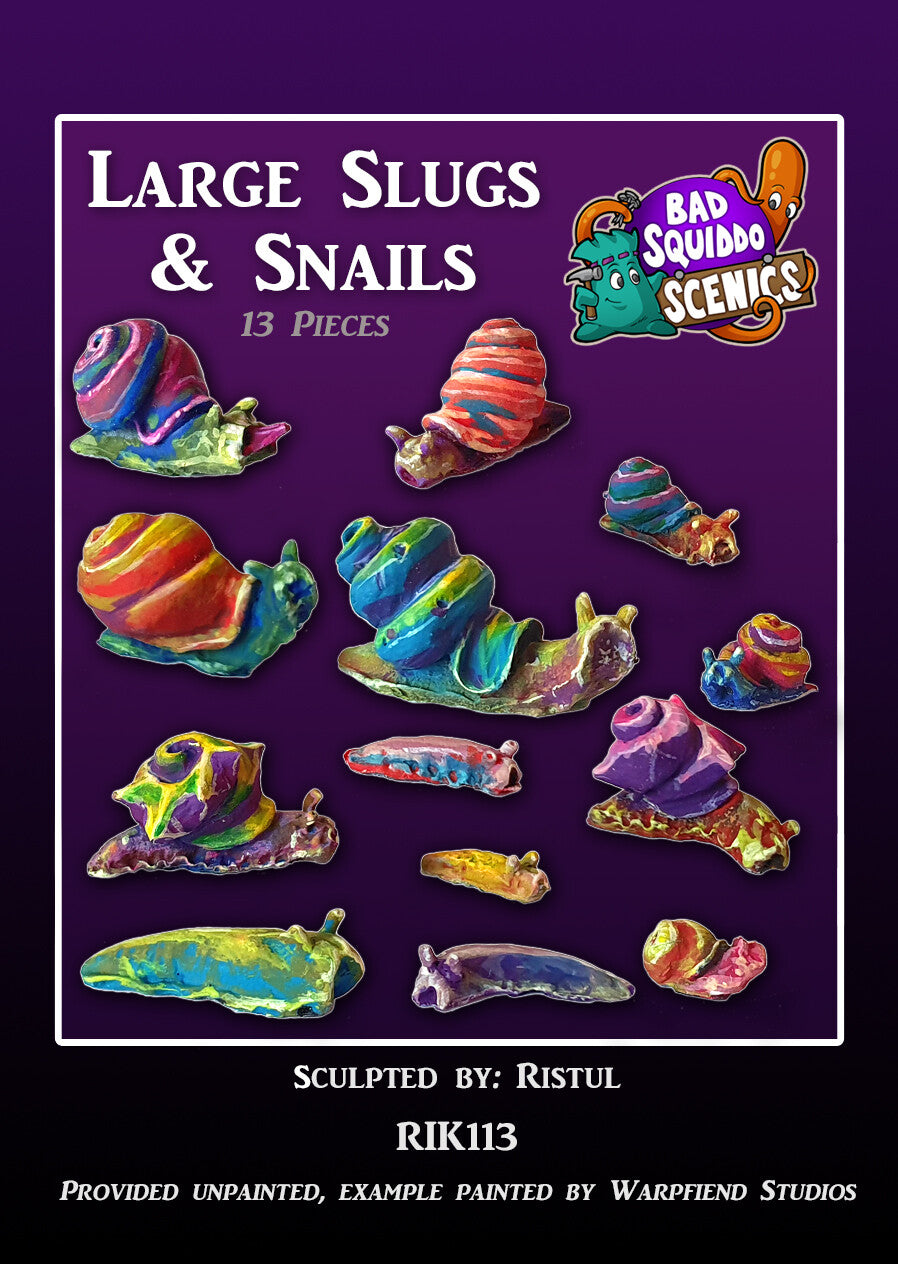 Large Slugs & Snails (13)