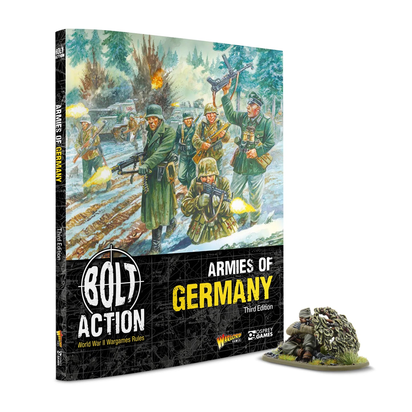 Bolt Action: Armies of Germany: Third Edition with Josef "Sepp" Allerberger Special Figure