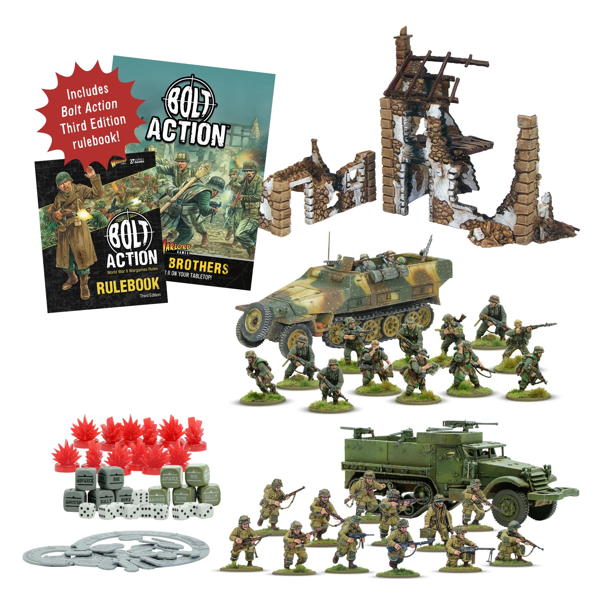 Bolt Action Starter Set - Band Of Brothers (Third Edition)