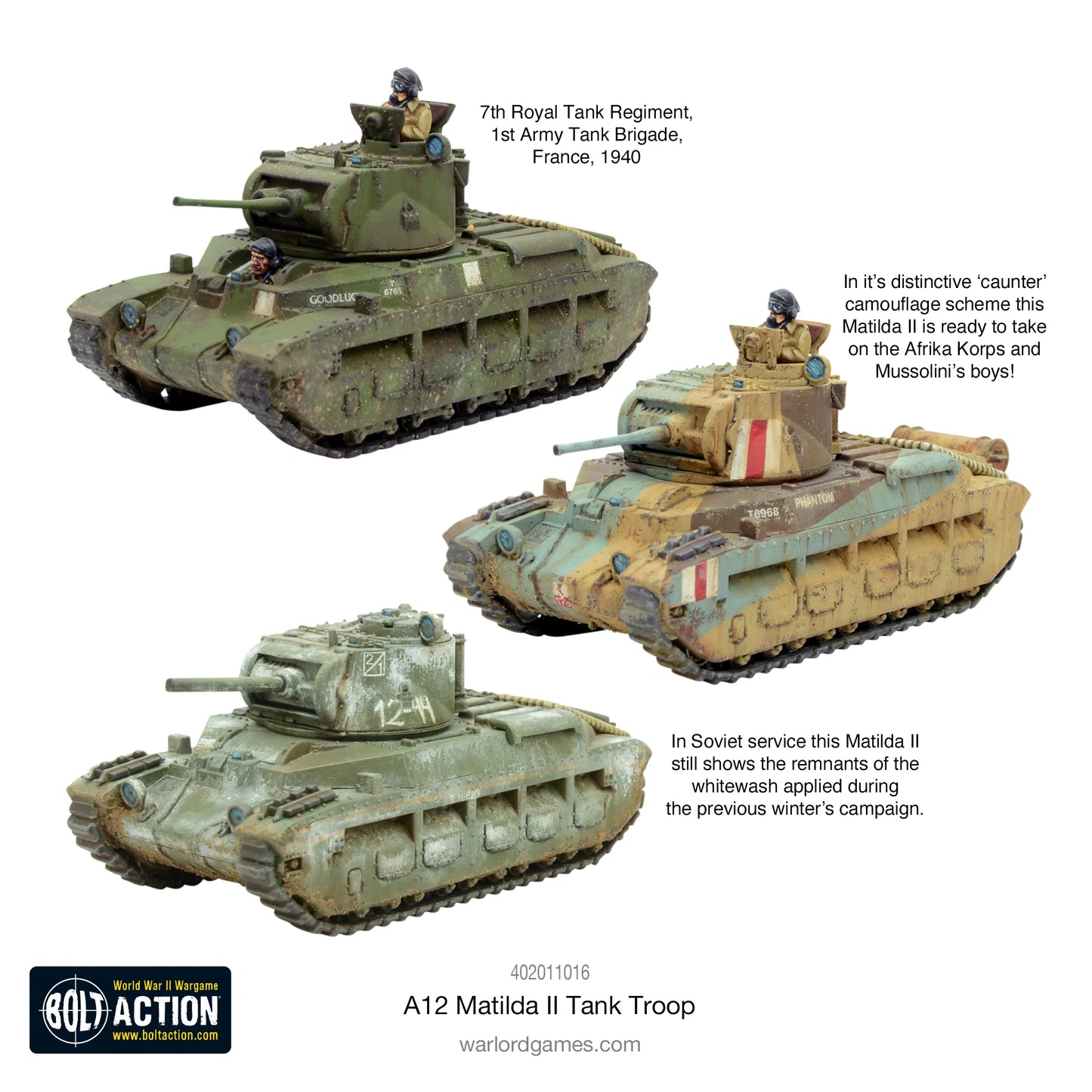 British Matilda II Troop