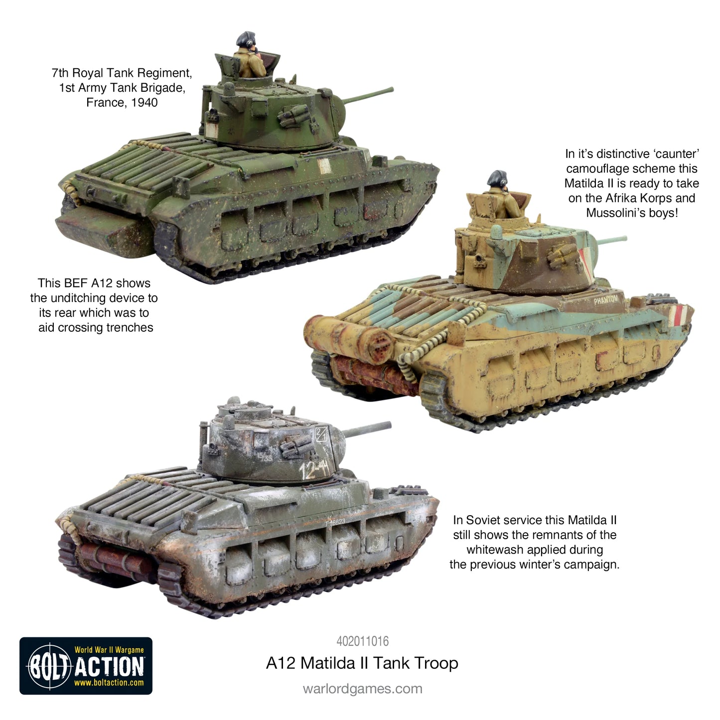 British Matilda II Troop