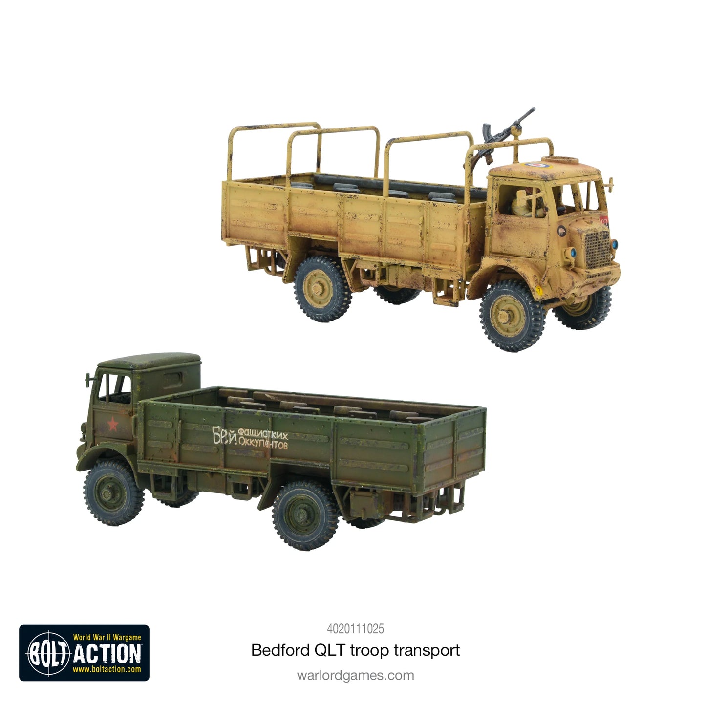 Bolt Action: Bedford QLT troop transport