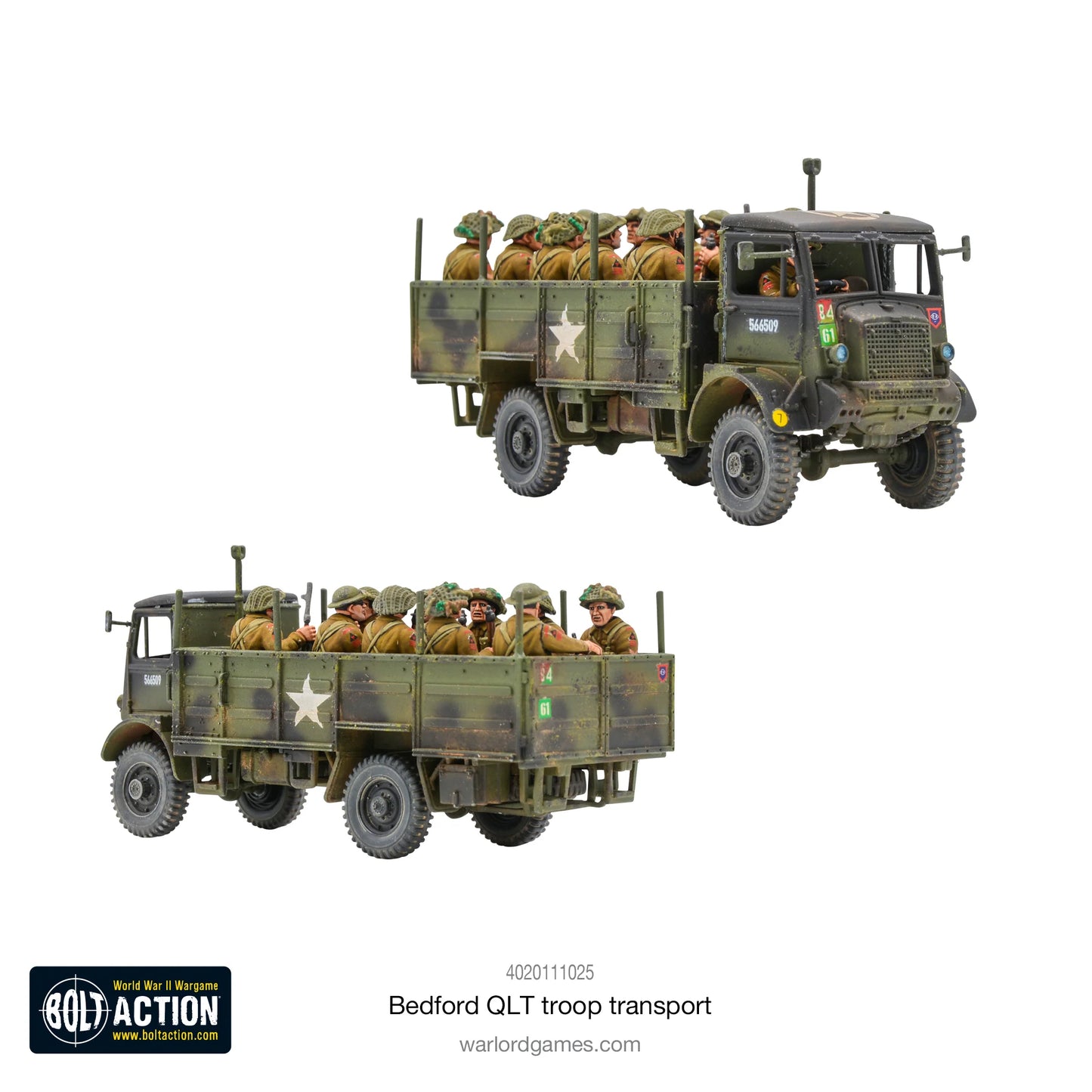 Bolt Action: Bedford QLT troop transport