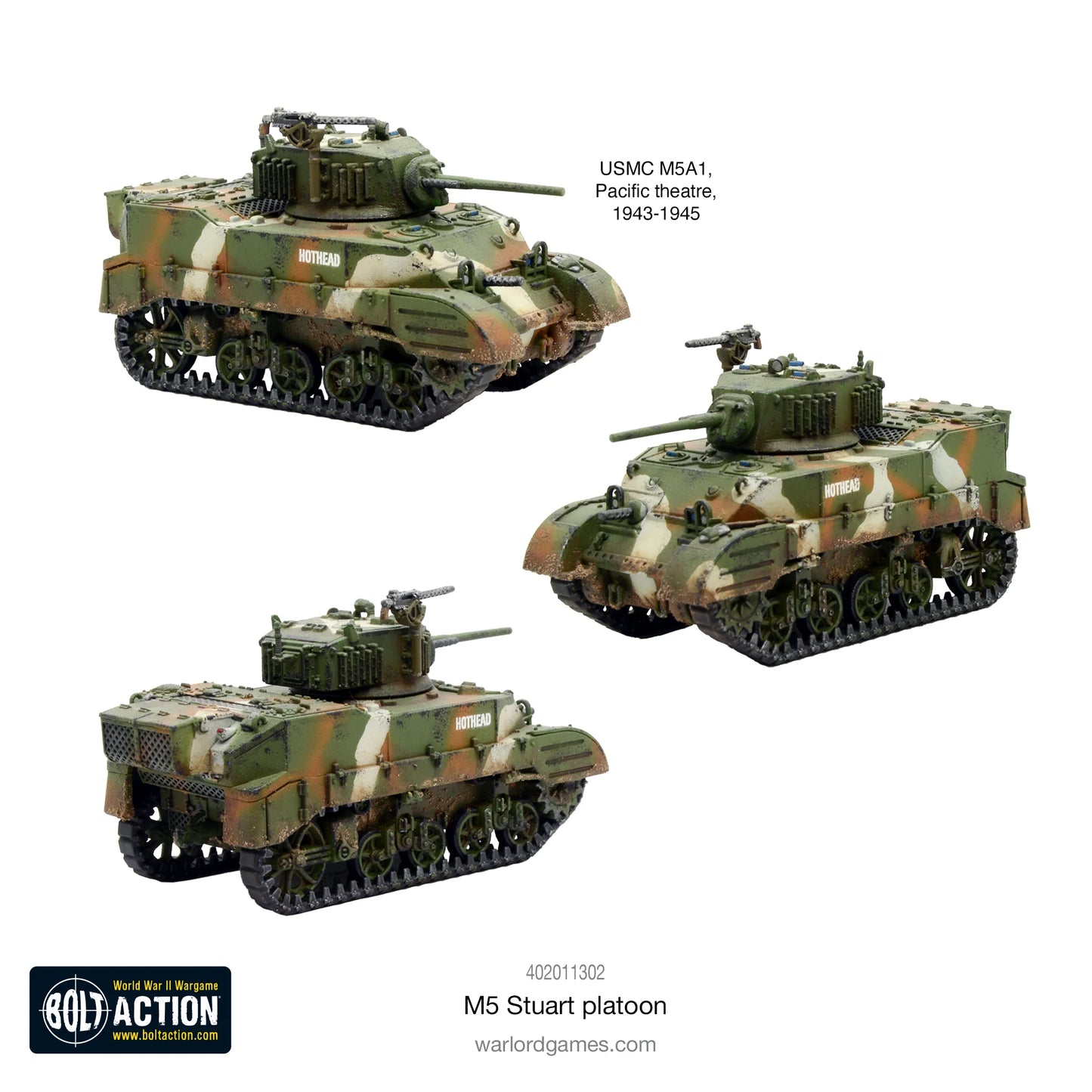 British M5 Stuart Troop