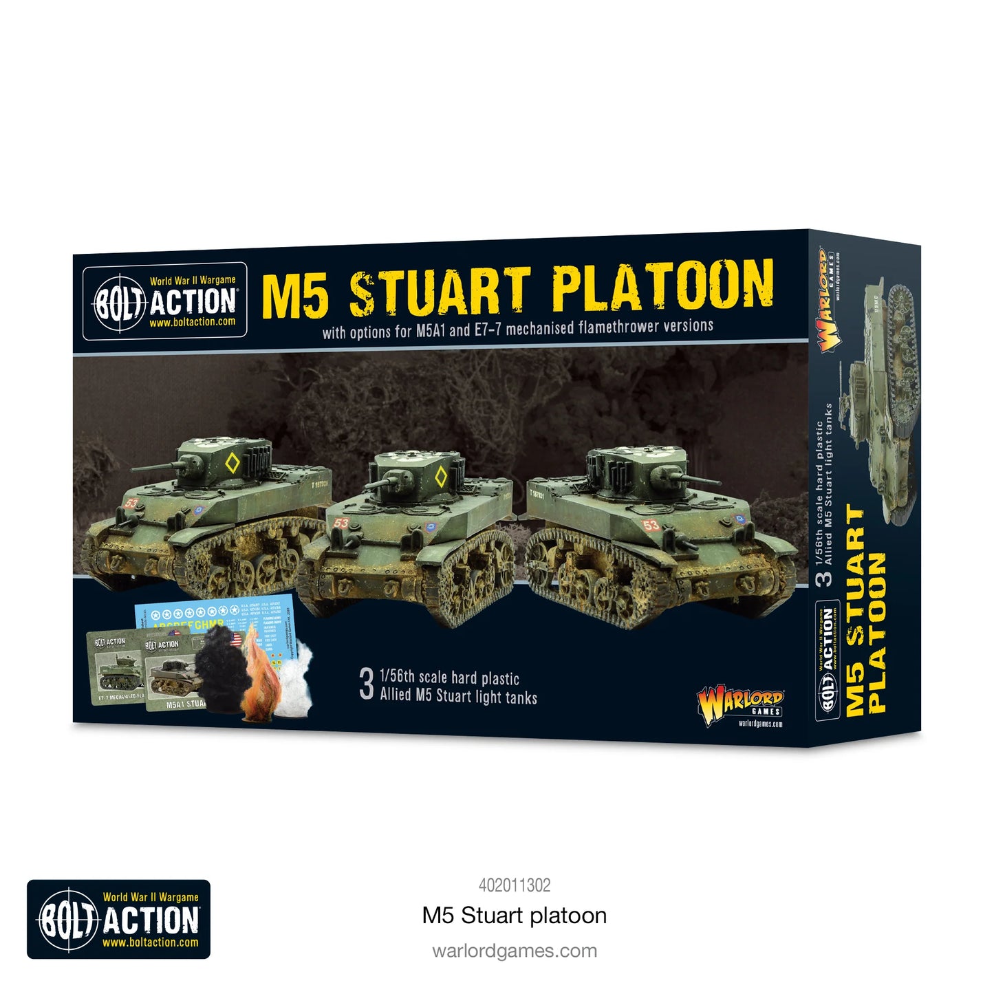 British M5 Stuart Troop