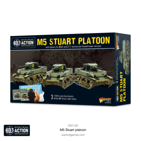 British M5 Stuart Troop