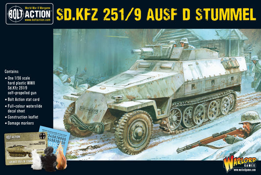 German Sd.Kfz 251/9 Ausf D Half Track "Stummel"