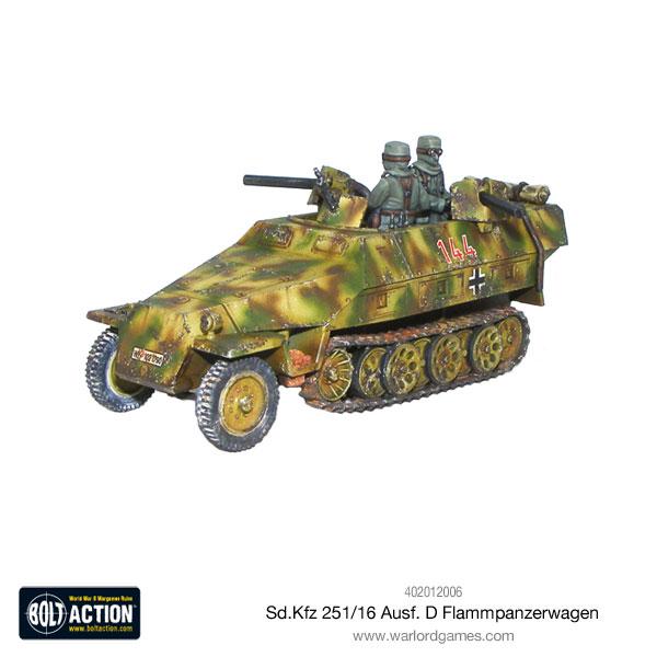 German Sd.Kfz 251/16 Ausf D Half Track"Flammpanzerwagen"