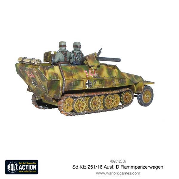 German Sd.Kfz 251/16 Ausf D Half Track"Flammpanzerwagen"