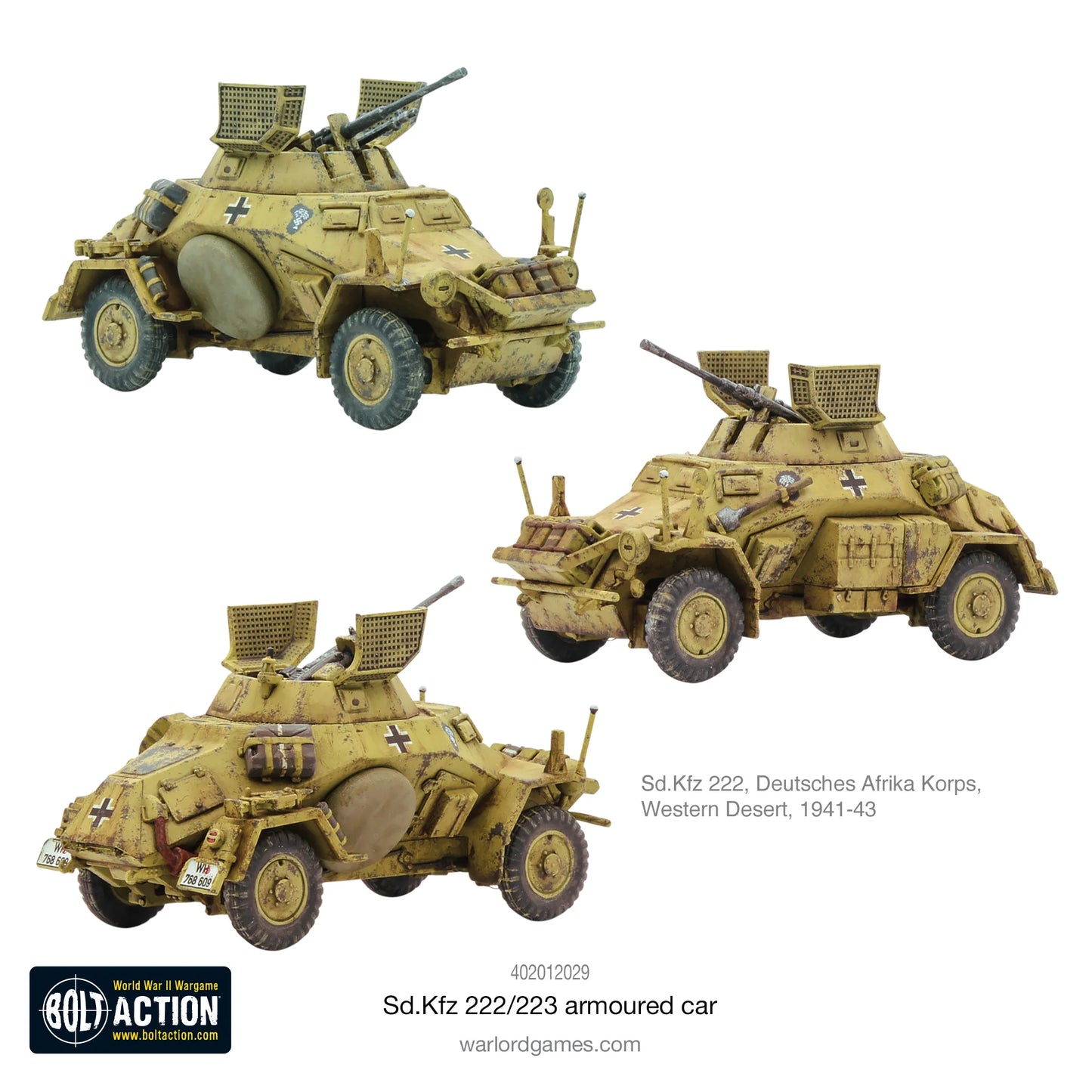 German Sd.Kfz 222/223 Armoured Car
