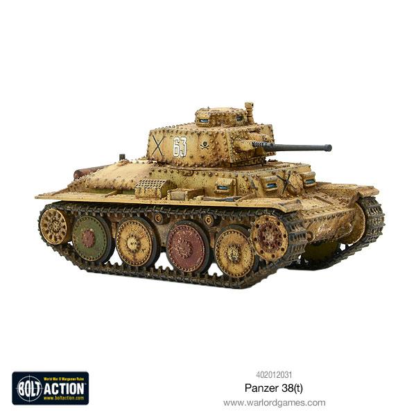 German Panzer 38(t)