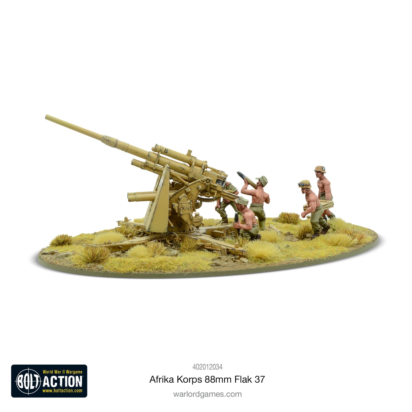 German Afrika Korps 8.8cm Flak 37