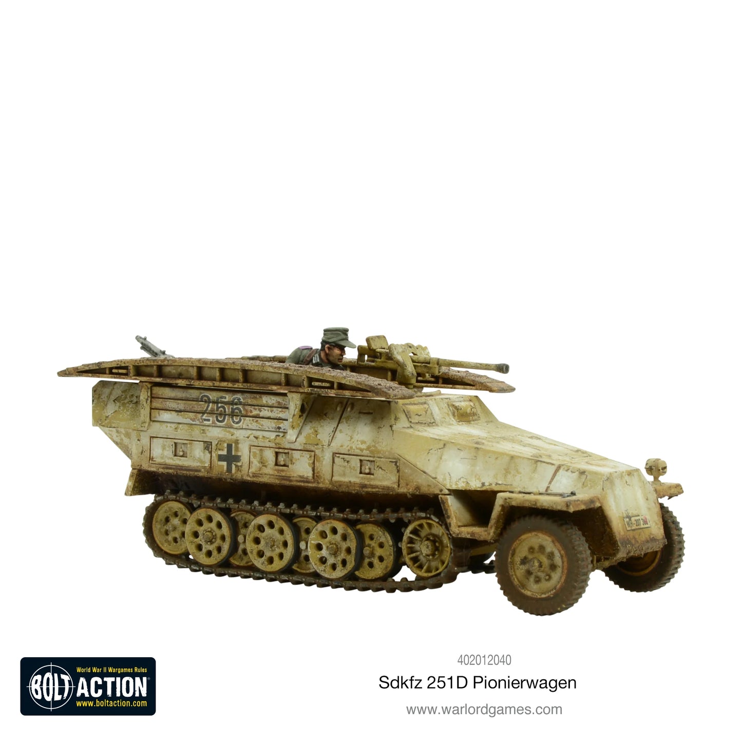 German Sd.Kfz 251/7 Ausf D Half Track "Pionierwagen"