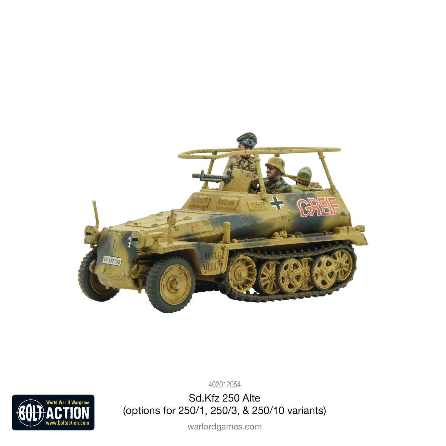 German Sd.Kfz 250 Alte (Options for 250/1, 250/3 or 250/10)