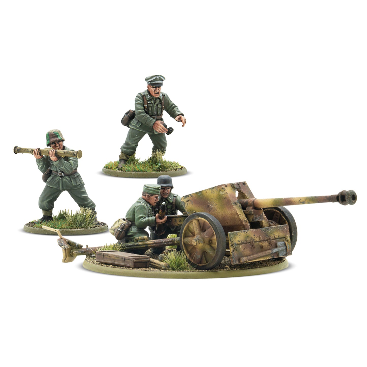 German Pak 40 anti-tank gun (plastic)