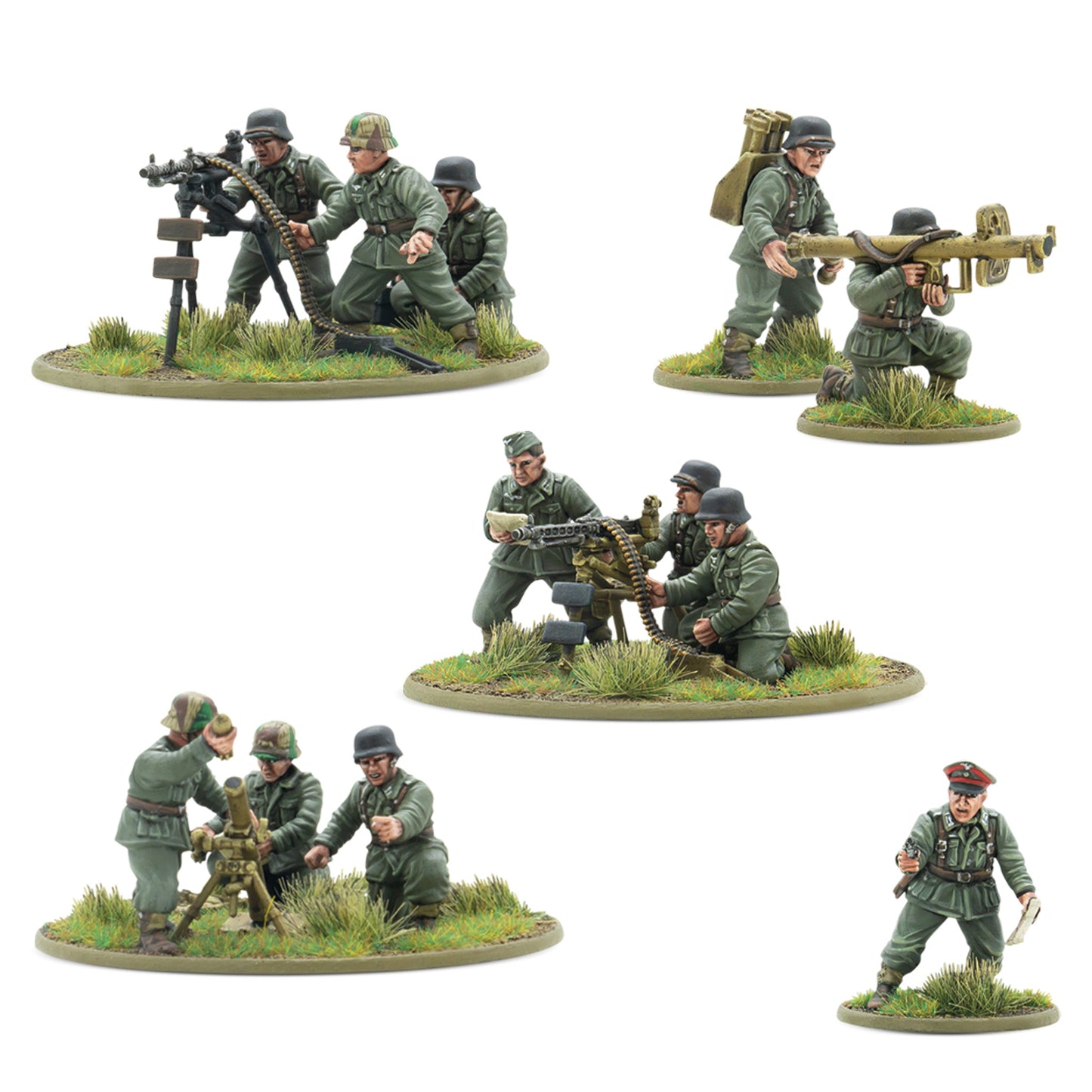 German Heavy weapons platoon (plastic)
