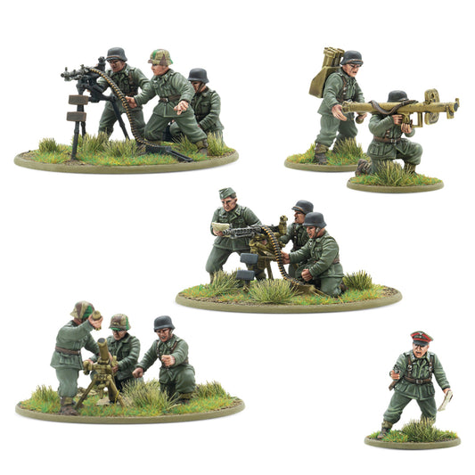 German Heavy weapons platoon (plastic)