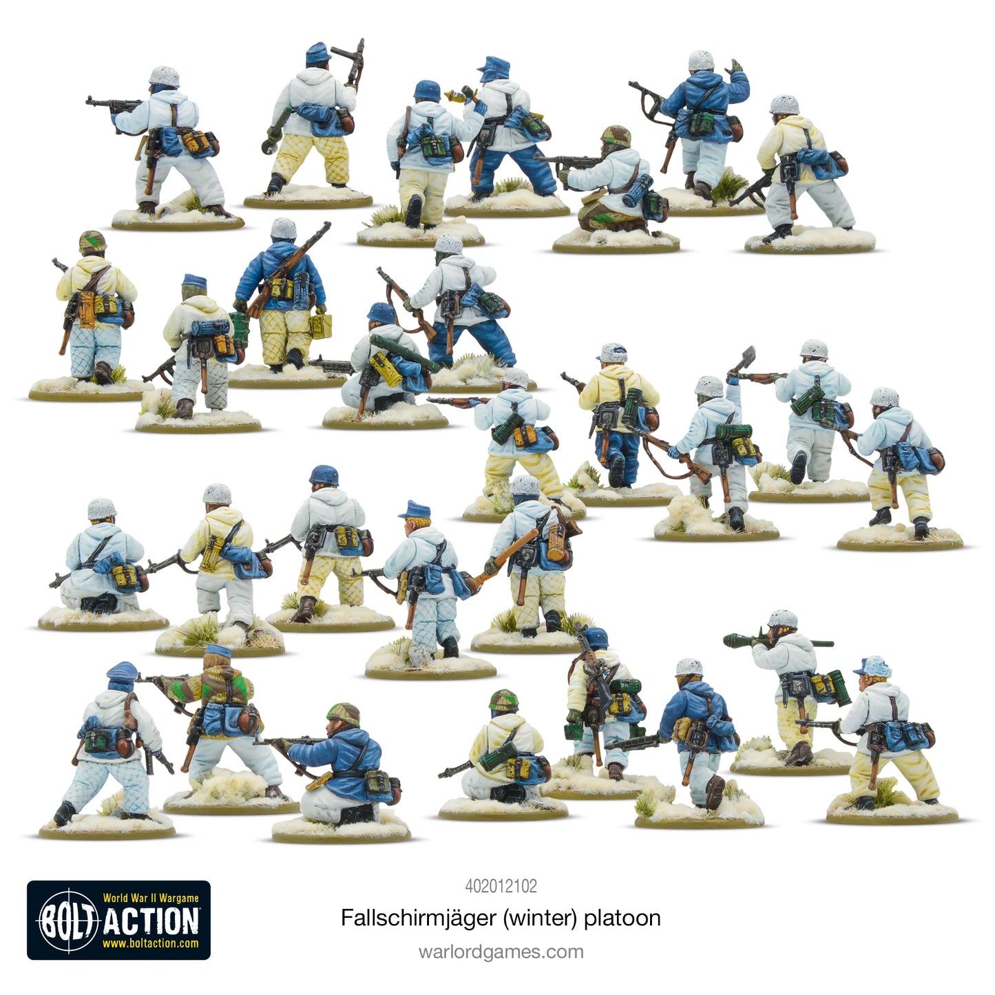 German Winter Fallschirmjäger Platoon