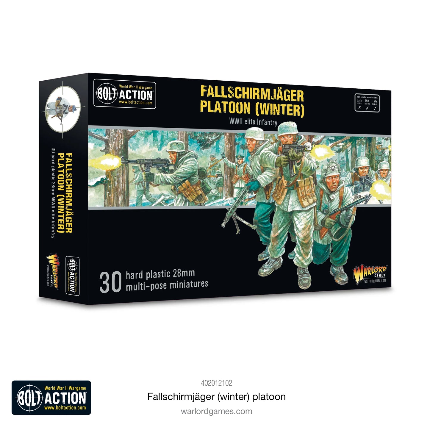 German Winter Fallschirmjäger Platoon