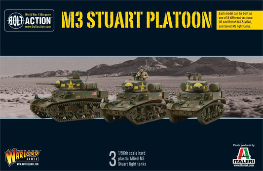 US M3 Stuart Troop