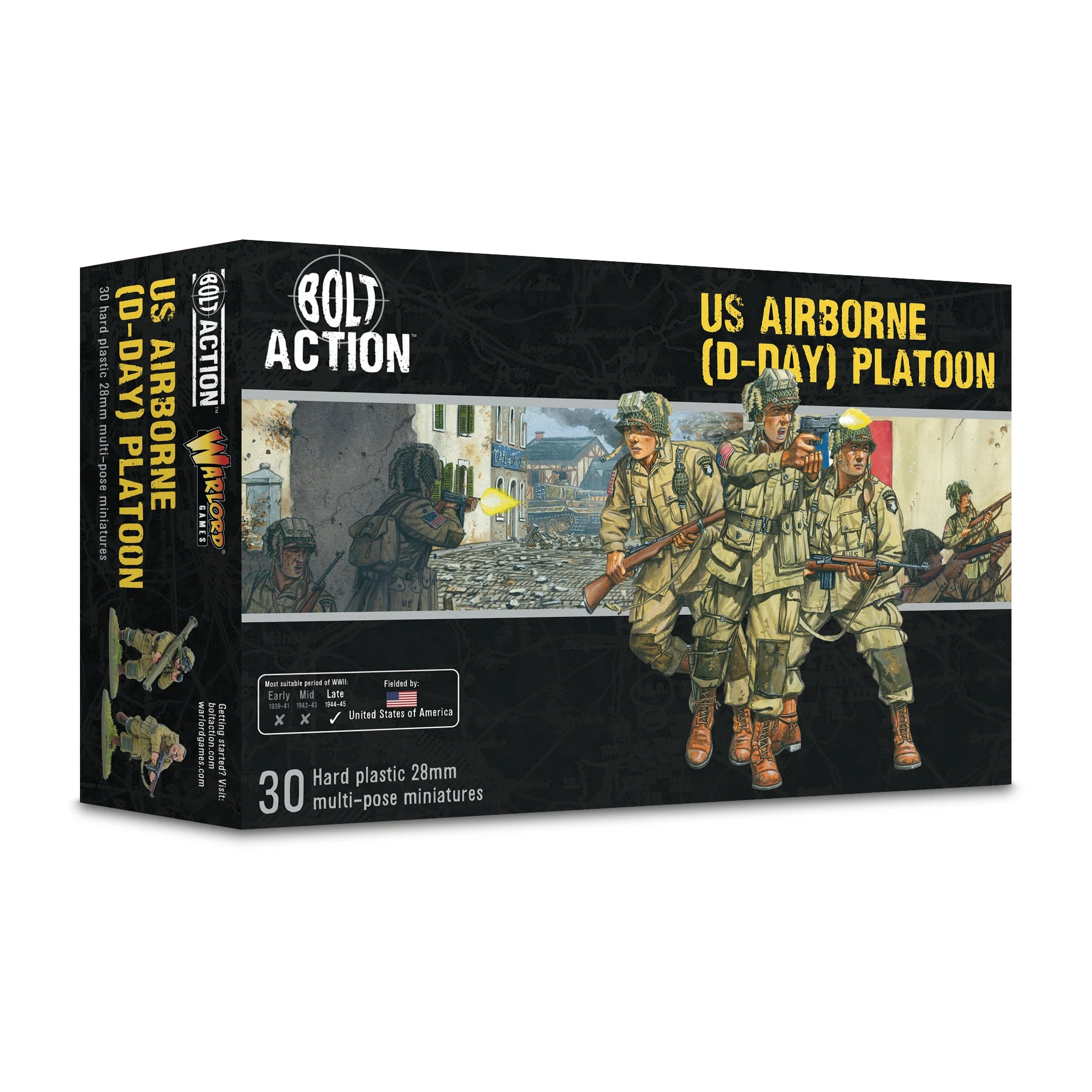 Warlord Games 28mm Bolt Action - US Forces - Airborne D-Day Platoon