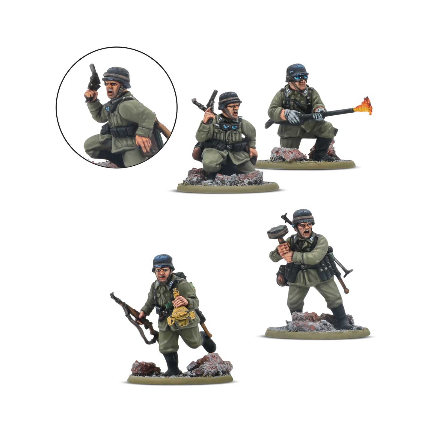 Bolt Action: German Veteran Infantry Platoon