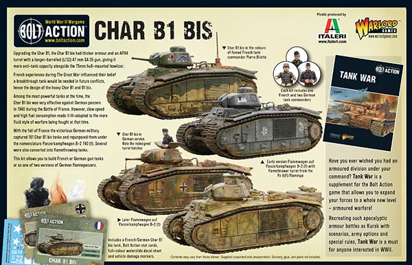 French Char B1 Bis Heavy Tank