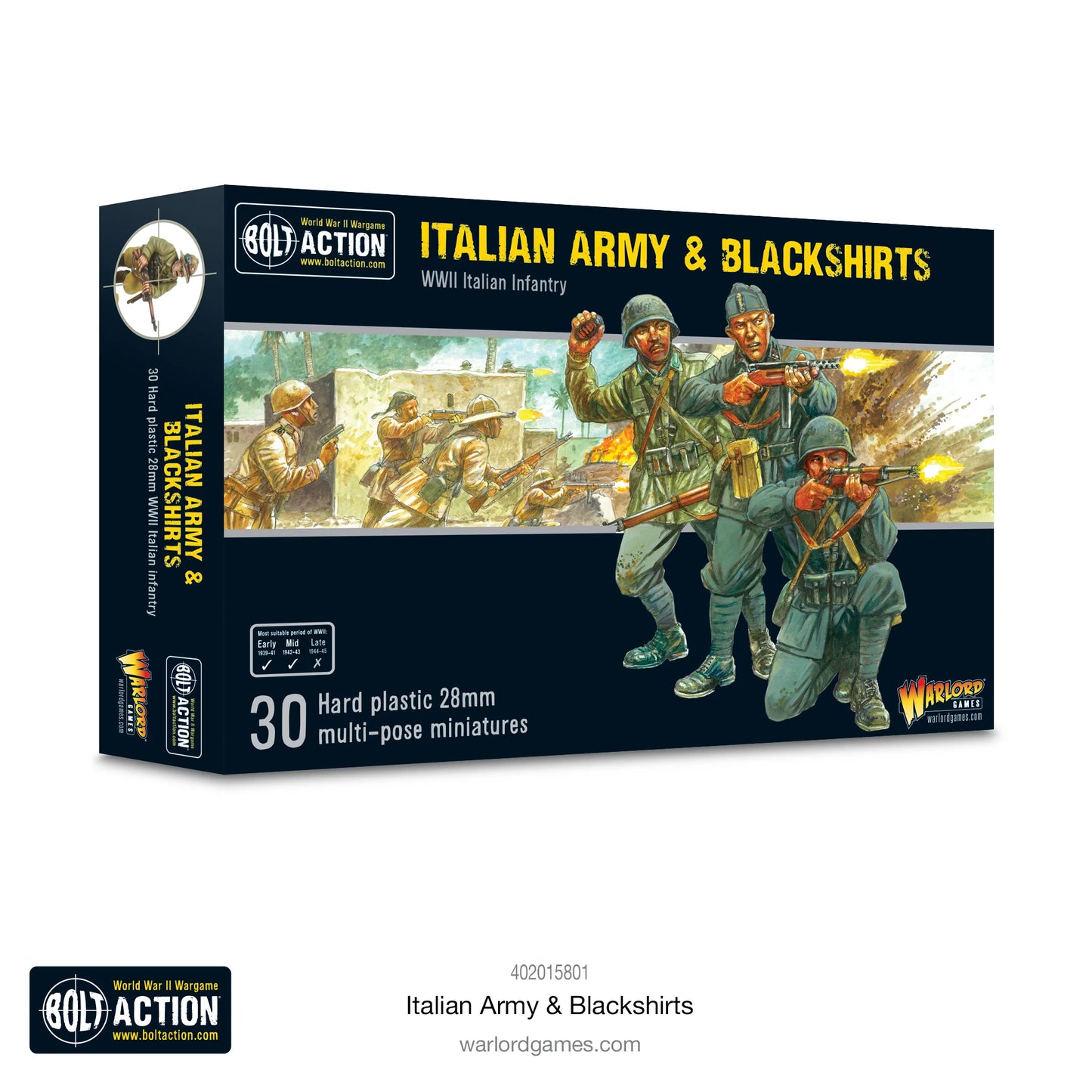 Italian Army & Blackshirts Infantry