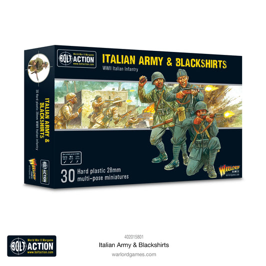 Italian Army & Blackshirts Infantry