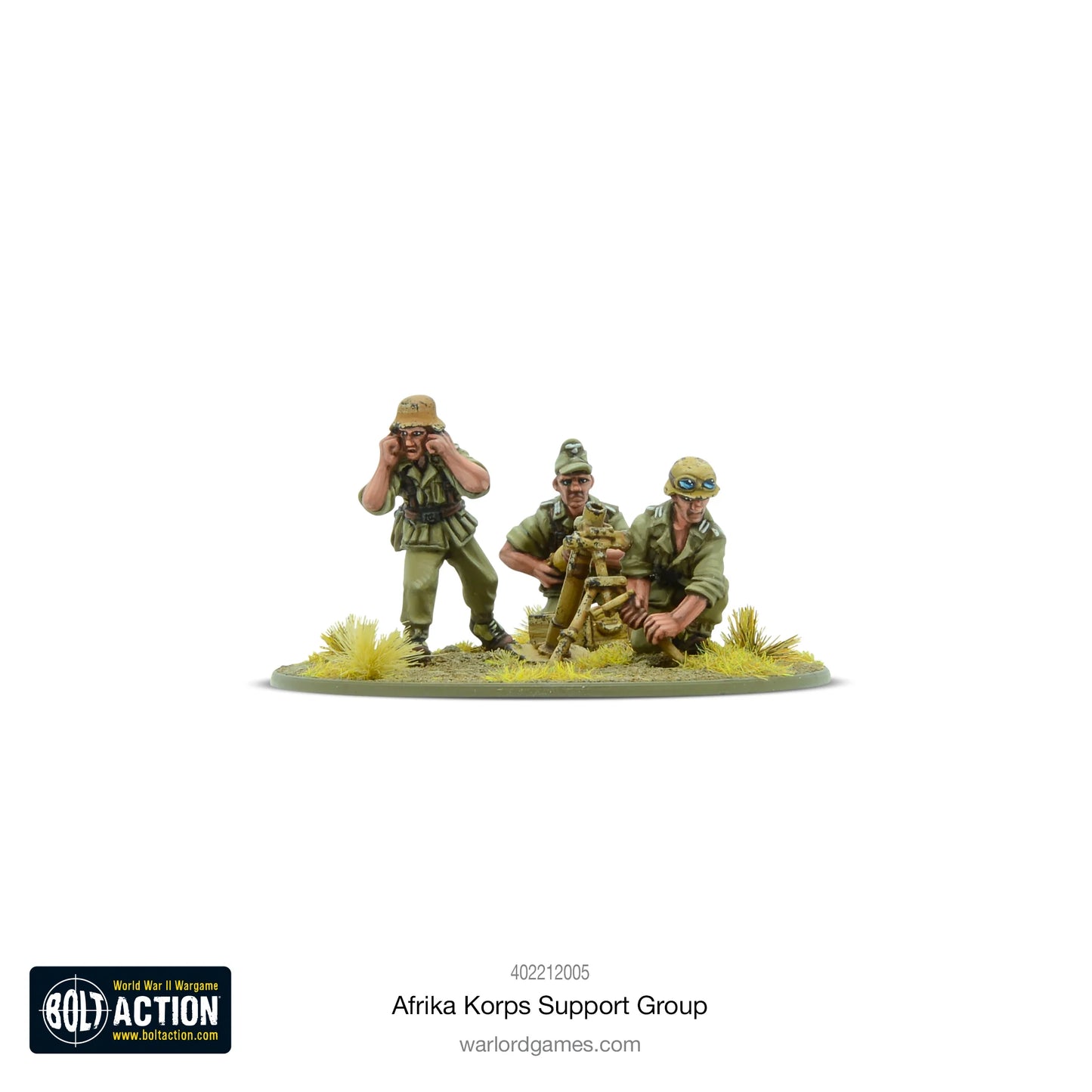 German Afrika Korps Support Group (HQ, Mortar & MMG)