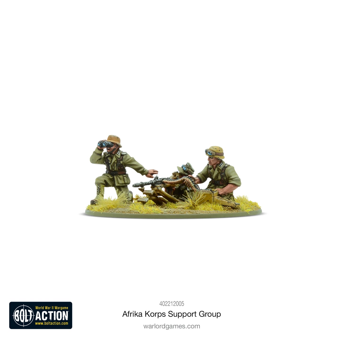 German Afrika Korps Support Group (HQ, Mortar & MMG)