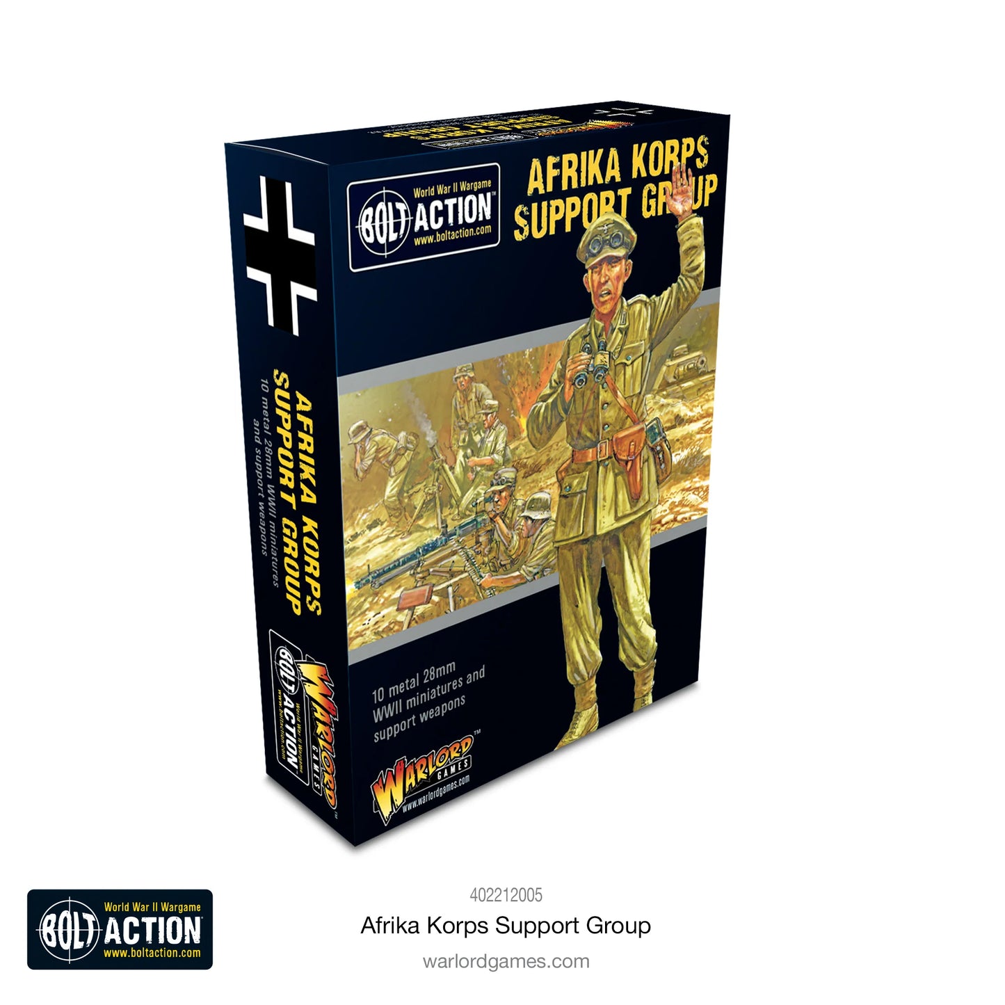 German Afrika Korps Support Group (HQ, Mortar & MMG)