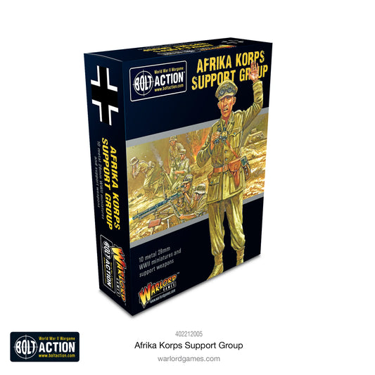 German Afrika Korps Support Group (HQ, Mortar & MMG)