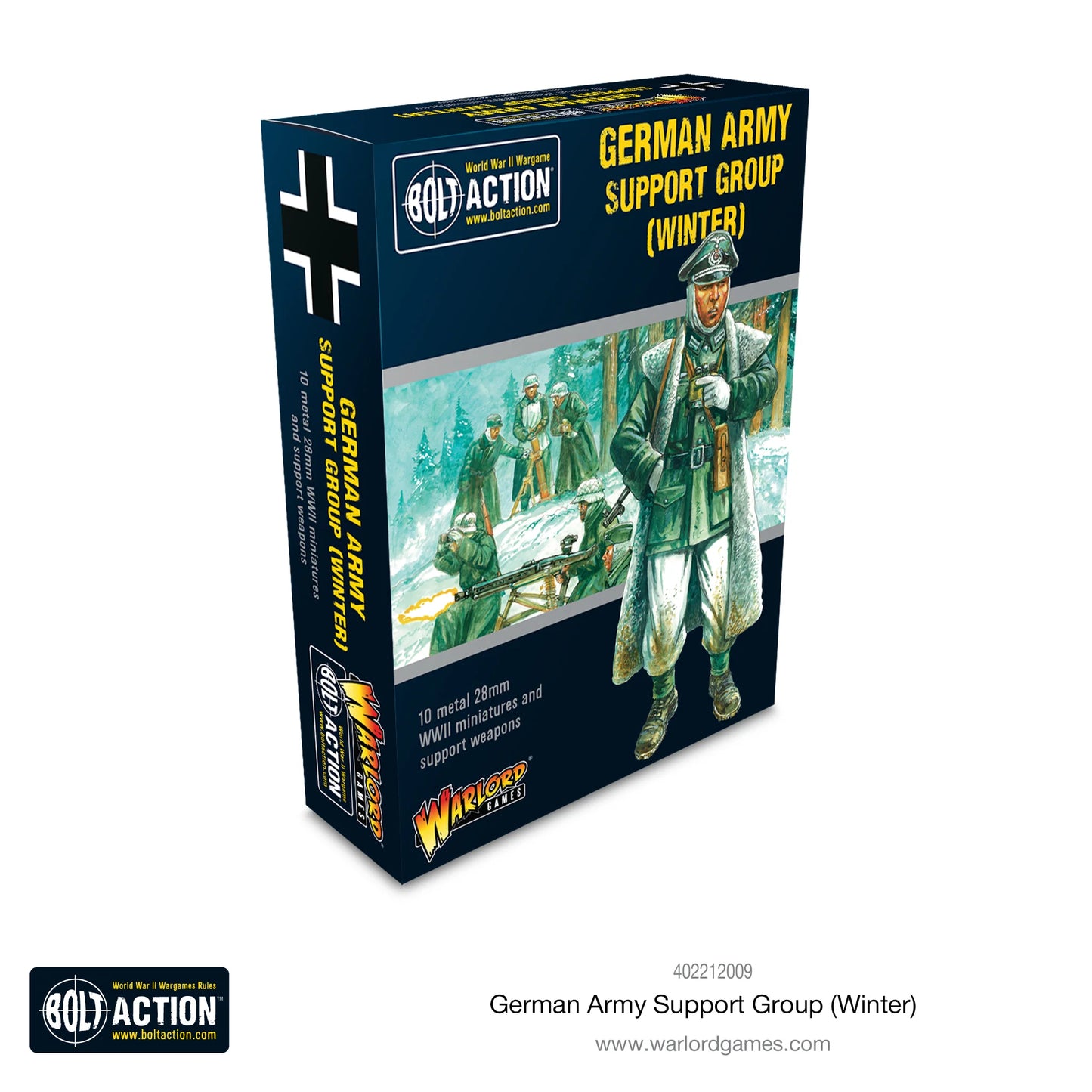 German Army Winter Support Group (HQ, Mortar & MMG)