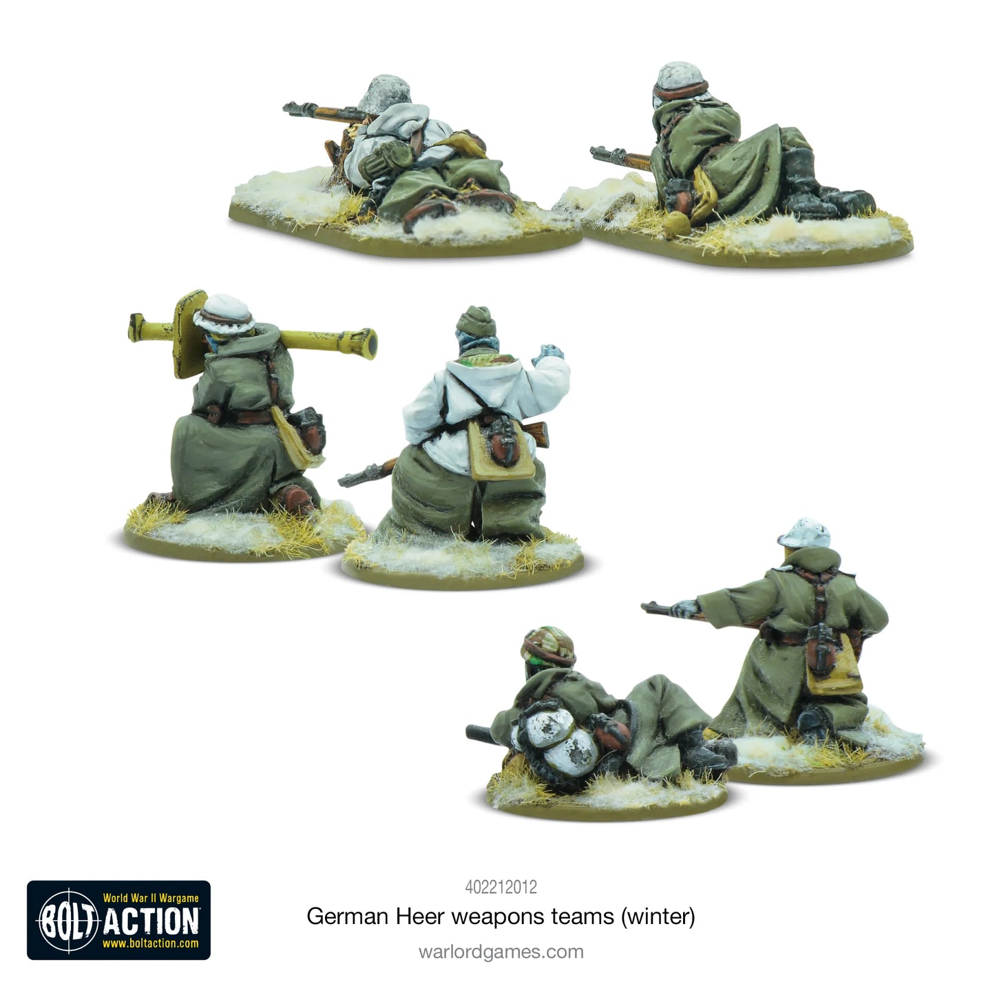 Bolt Action: German Heer Weapons Teams (Winter)