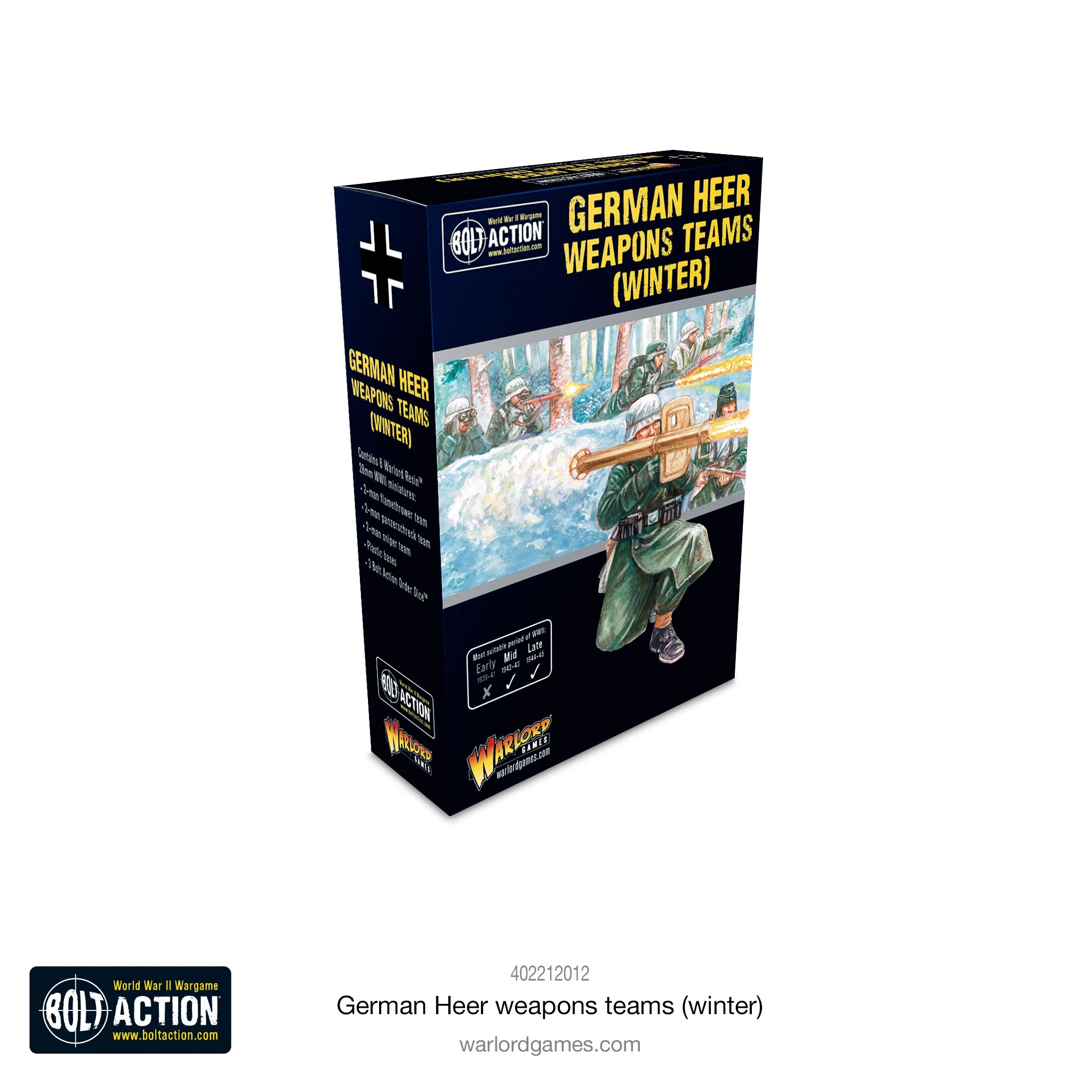 German Army Winter Weapons Team