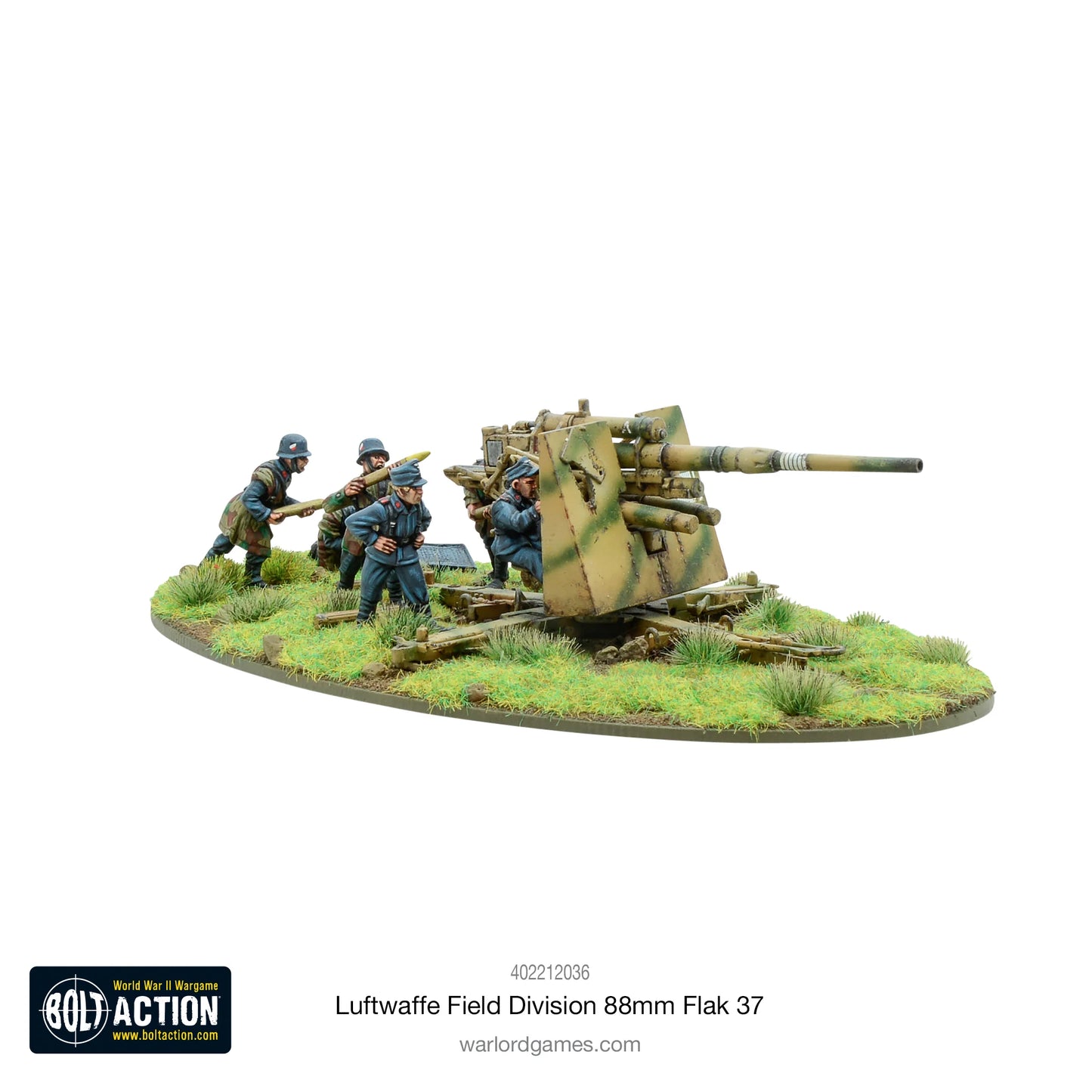 German Luftwaffe Field Division 8.8 cm Flak 37