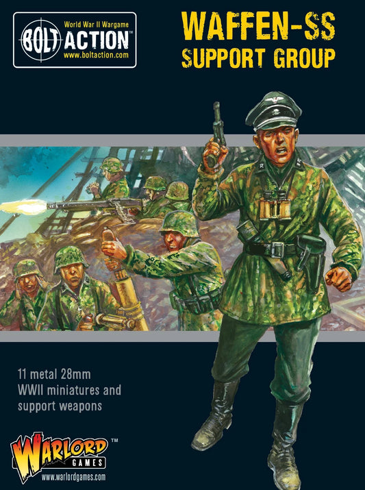 German Waffen SS Support Group (HQ, Mortar & MMG)