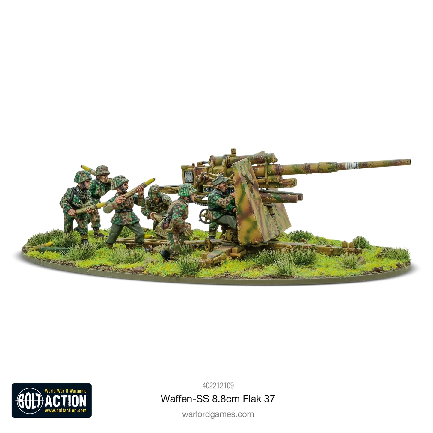 German Waffen-SS 8.8cm Flak 37