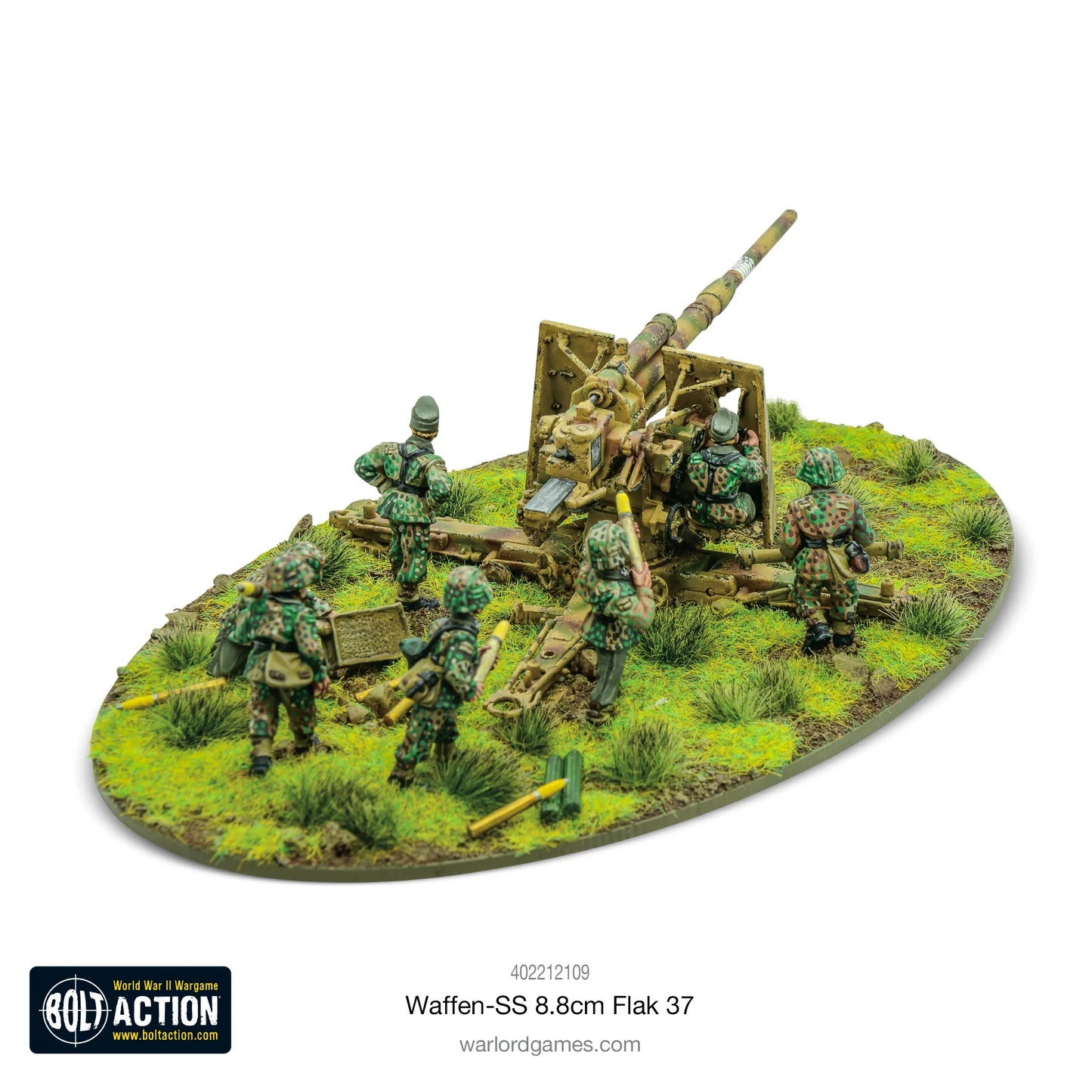 German Waffen-SS 8.8cm Flak 37