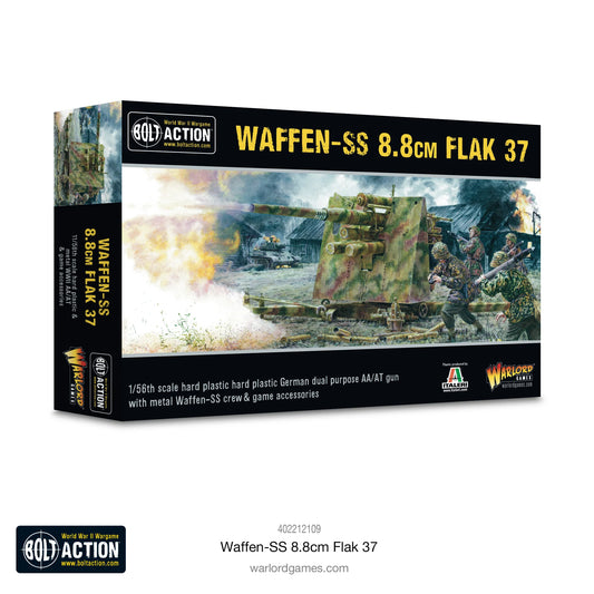German Waffen-SS 8.8cm Flak 37