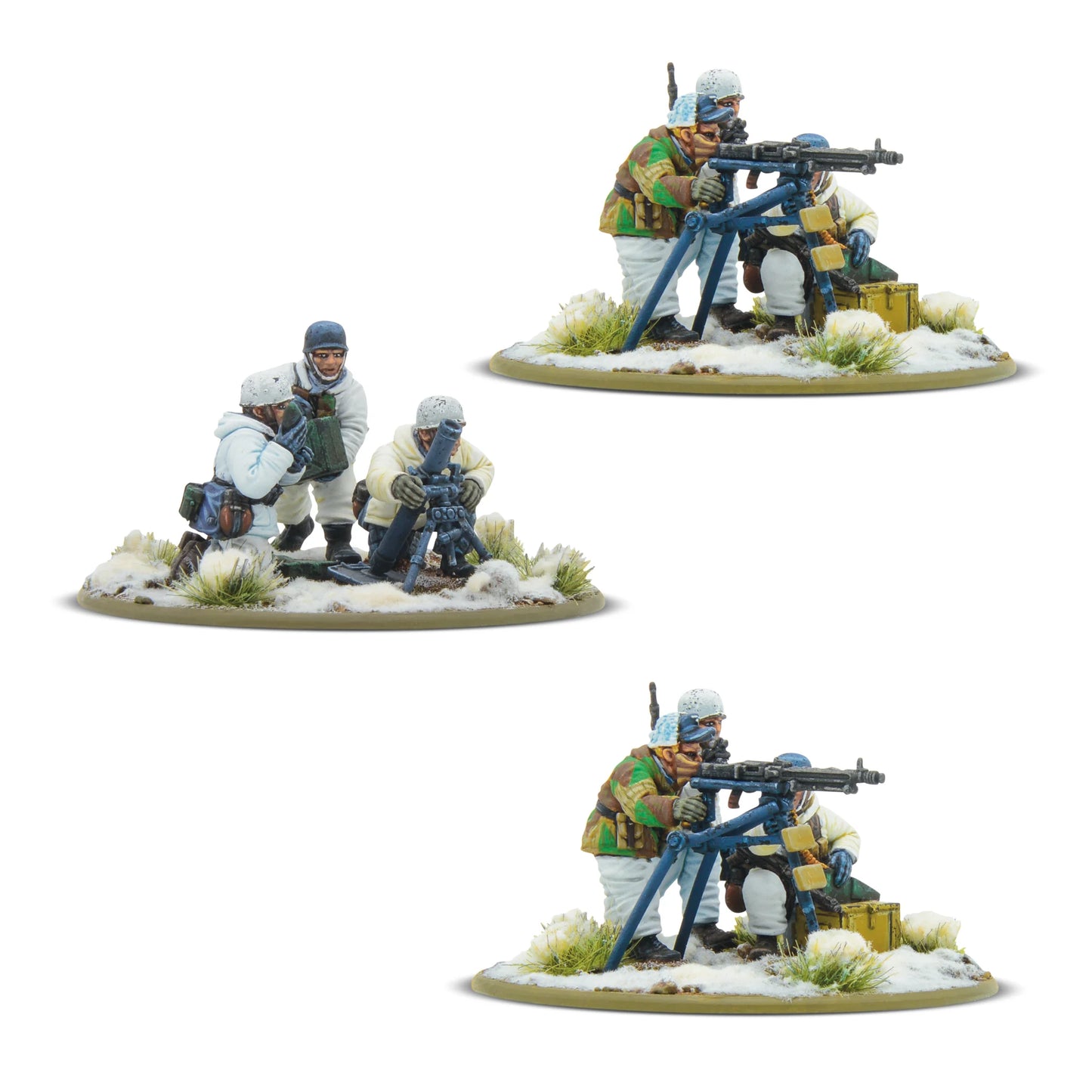 German Winter Fallschirmjager Heavy Weapon Platoon