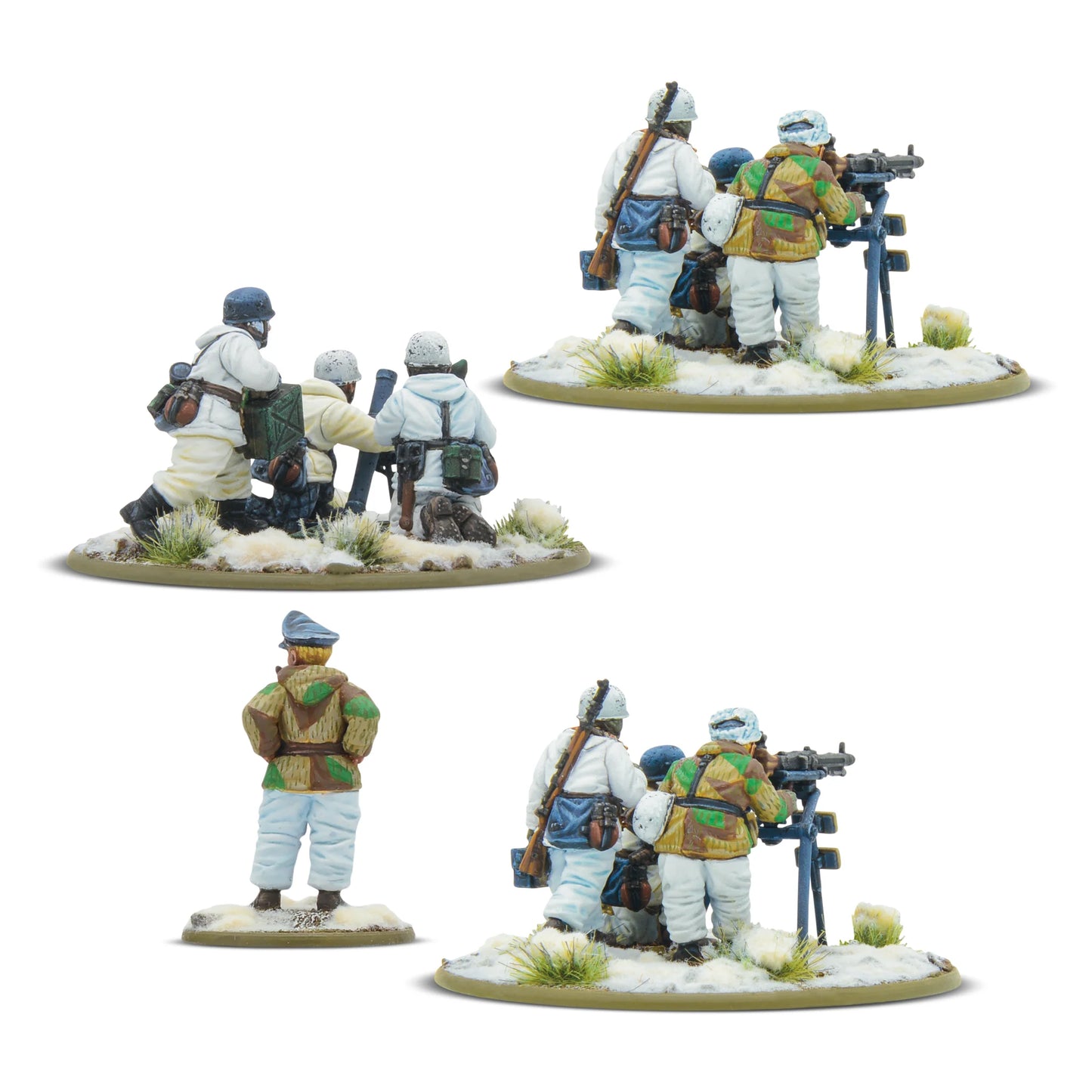 German Winter Fallschirmjager Heavy Weapon Platoon