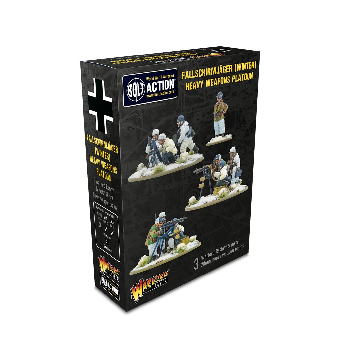 German Winter Fallschirmjager Heavy Weapon Platoon