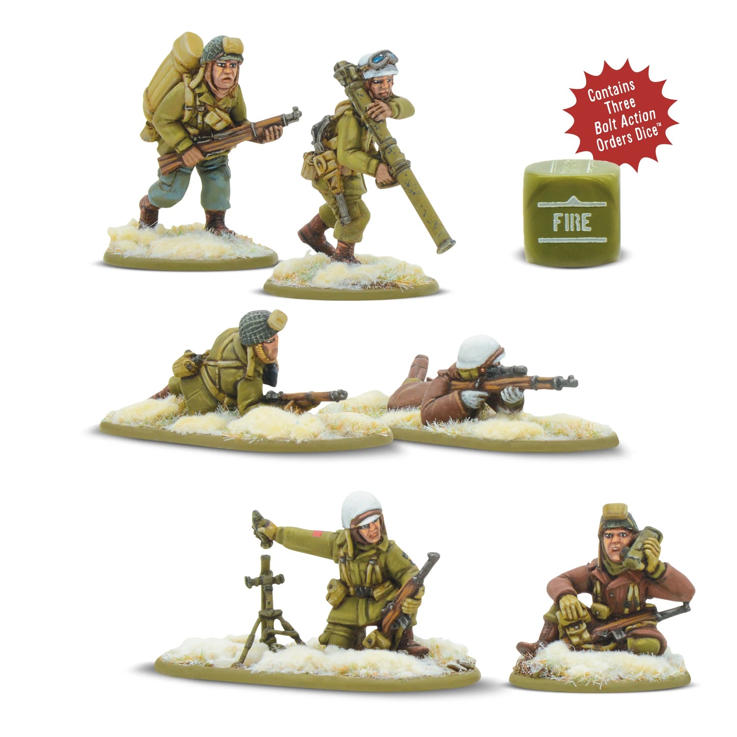 Bolt Action: US Airborne Weapon Teams (Winter)